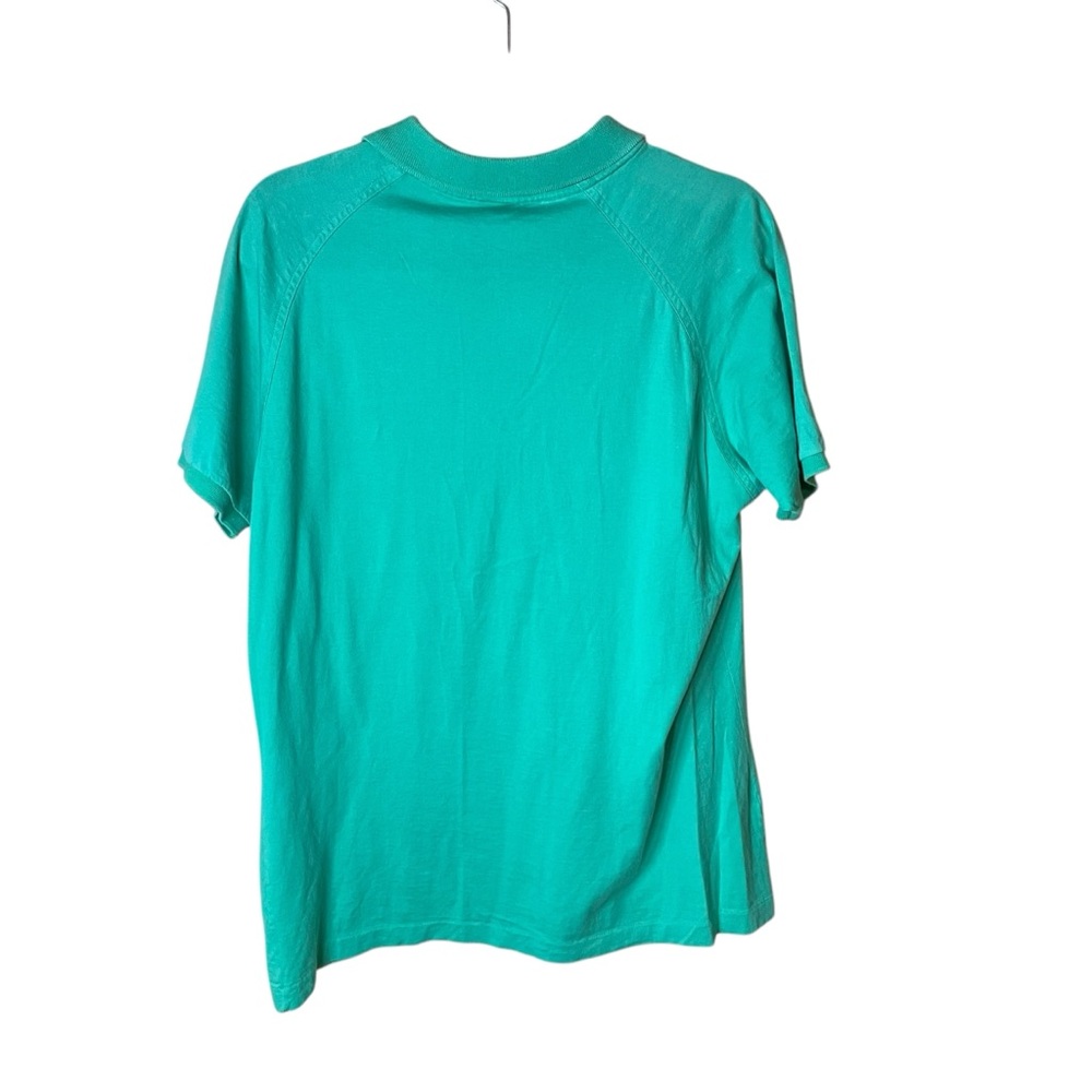 Vintage Lacoste Collection by Izod Teal Turquoise Short Sleeve Polo Grand Patron - Picture 2 of 4